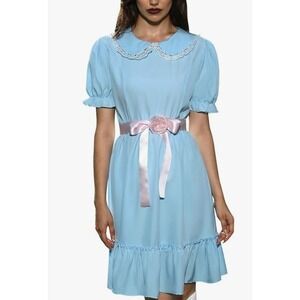 Spadehill‎ Scary Twins Costume Blue Dress Size 3XL (Shining Twins)